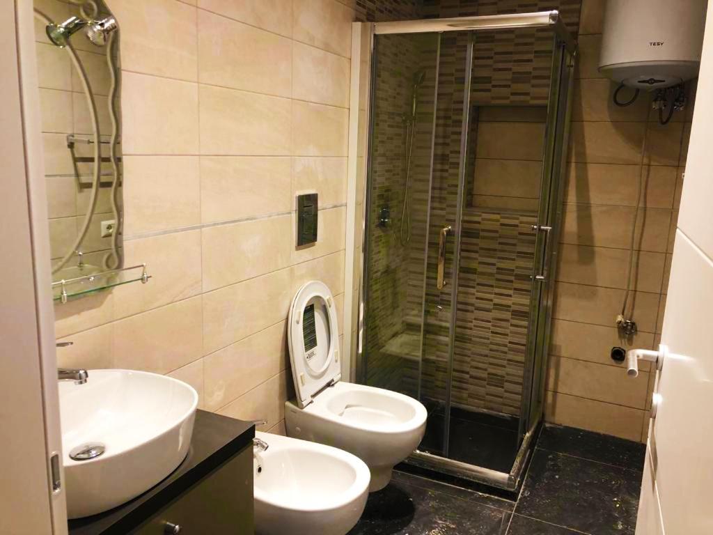 Apartmán Olympic Tirana Exteriér fotografie