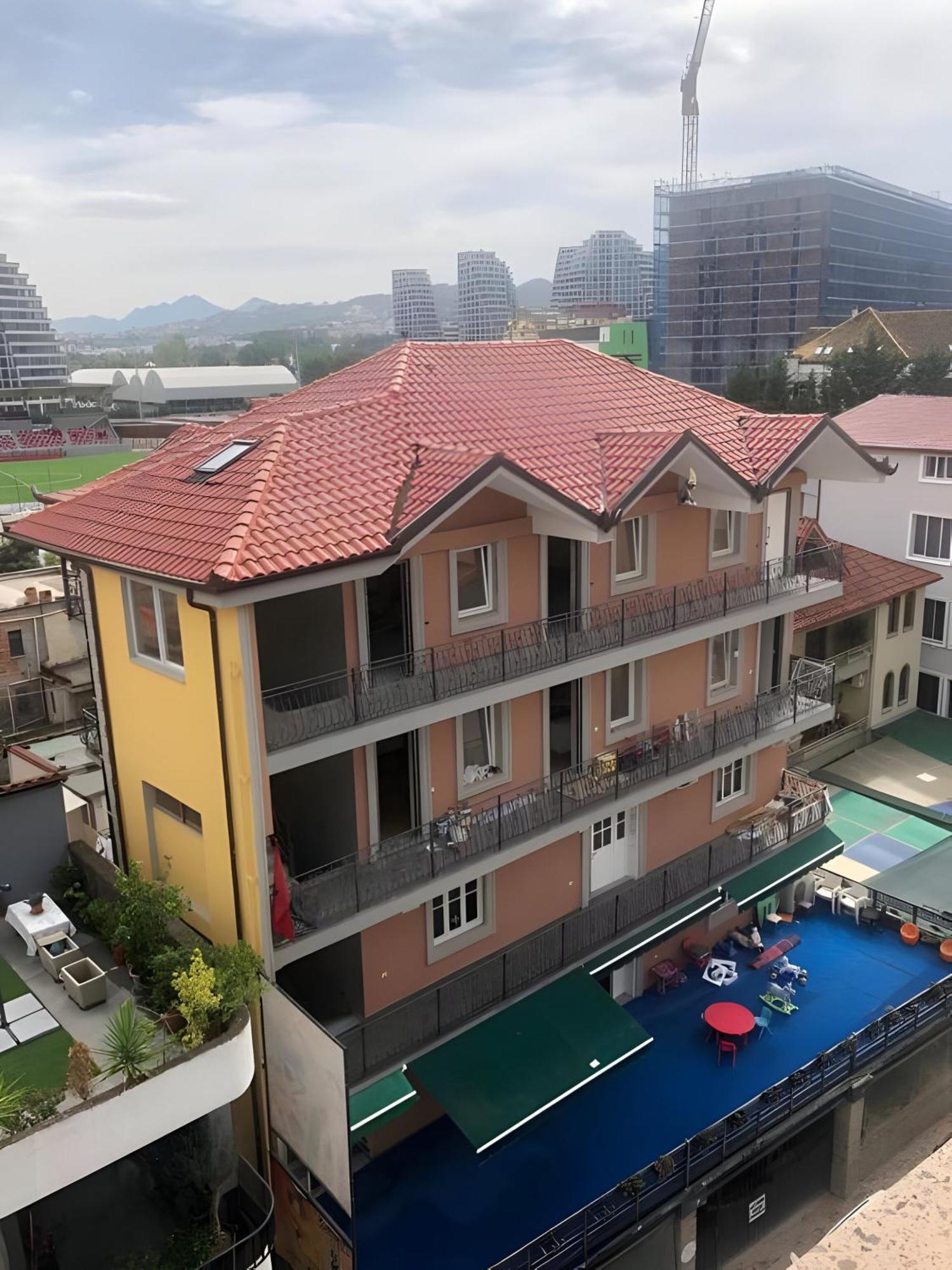 Apartmán Olympic Tirana Exteriér fotografie